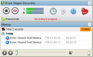iFree Skype Recorder V4.0.9