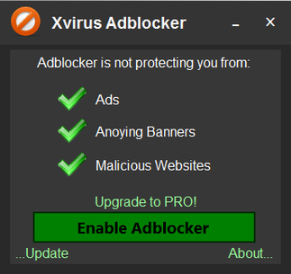 Xvirus Adblocker 2.2