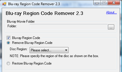 Blu-ray Region Code Remover 2.4