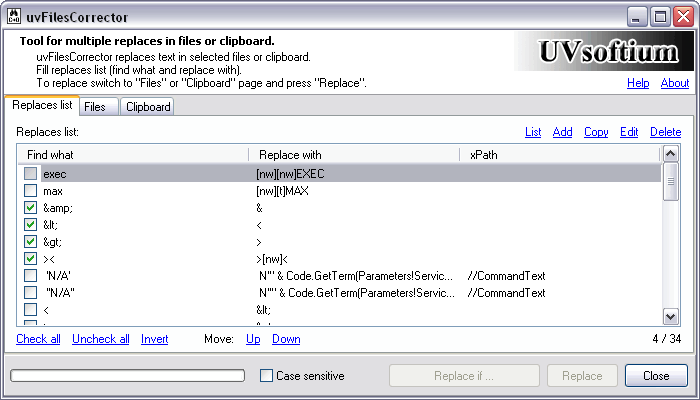 uvFilesCorrector 5.0 beta