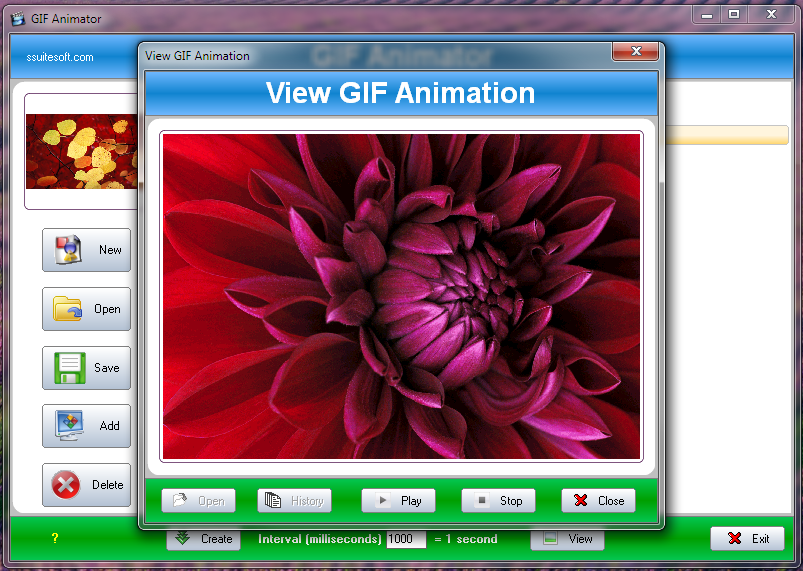 SSuite Office - Gif Animator 2.0
