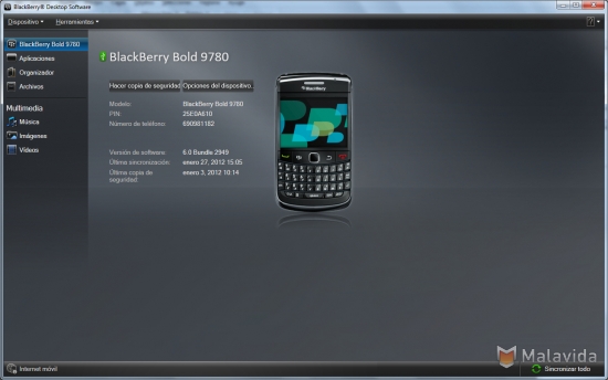 BlackBerry Desktop Software 7.1