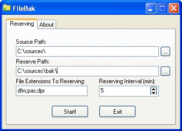 FileBak 1.0.1.0